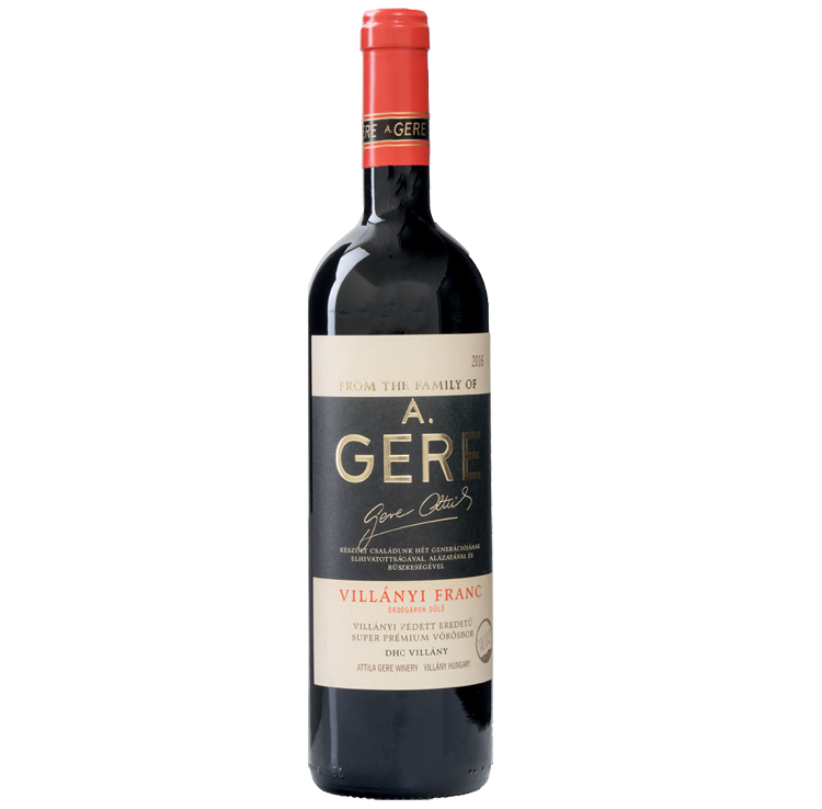 Attila Gere Villanyi Franc, Cabernet franc de Villany