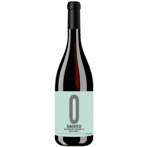 Zeero Sangiovese Non-Alcoholic, alkoholfreier Rotwein aus Italien